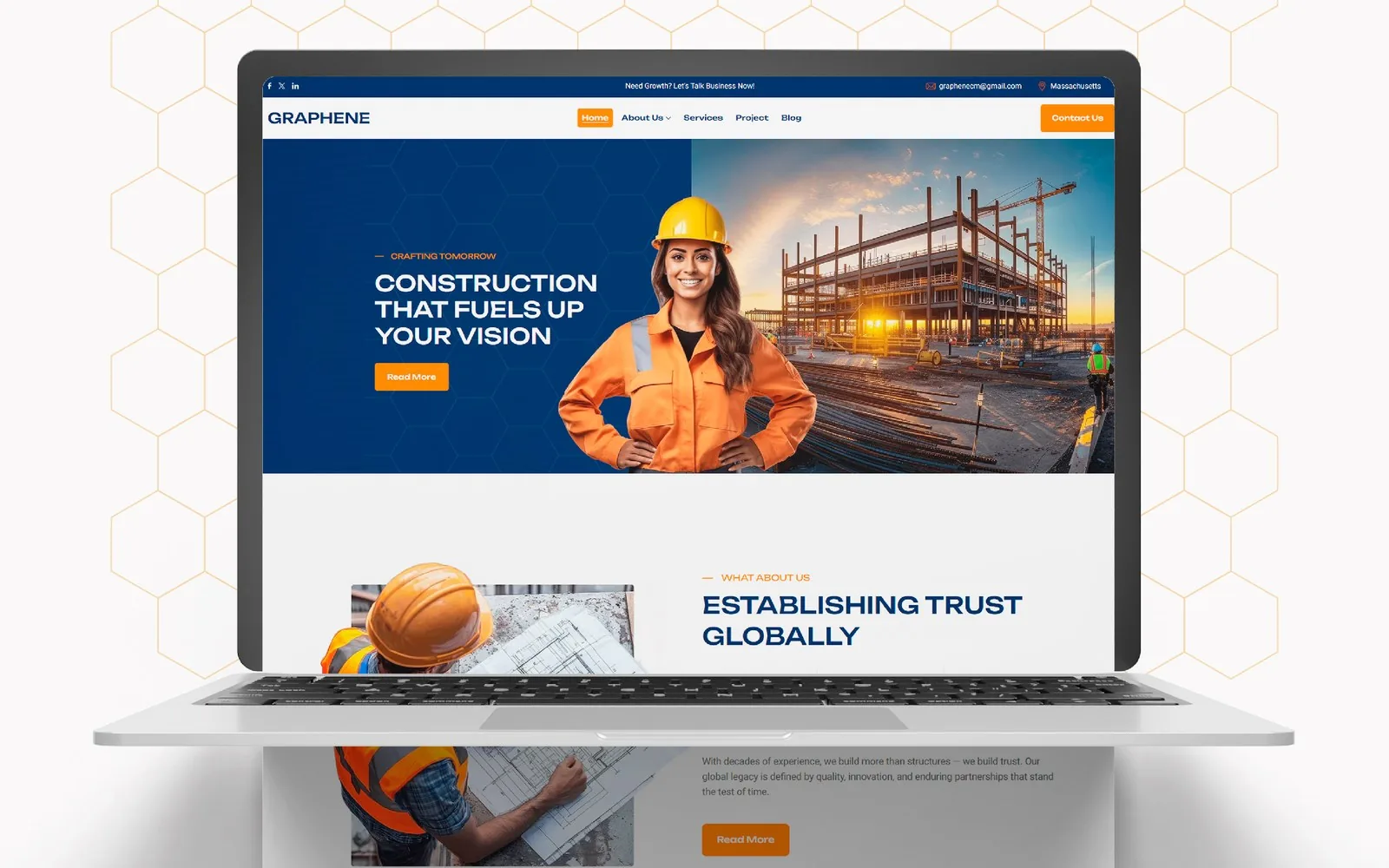 Graphite Construction — work by Edilab Studio